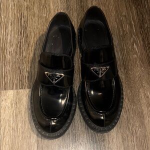Prada Women's Black Loafers